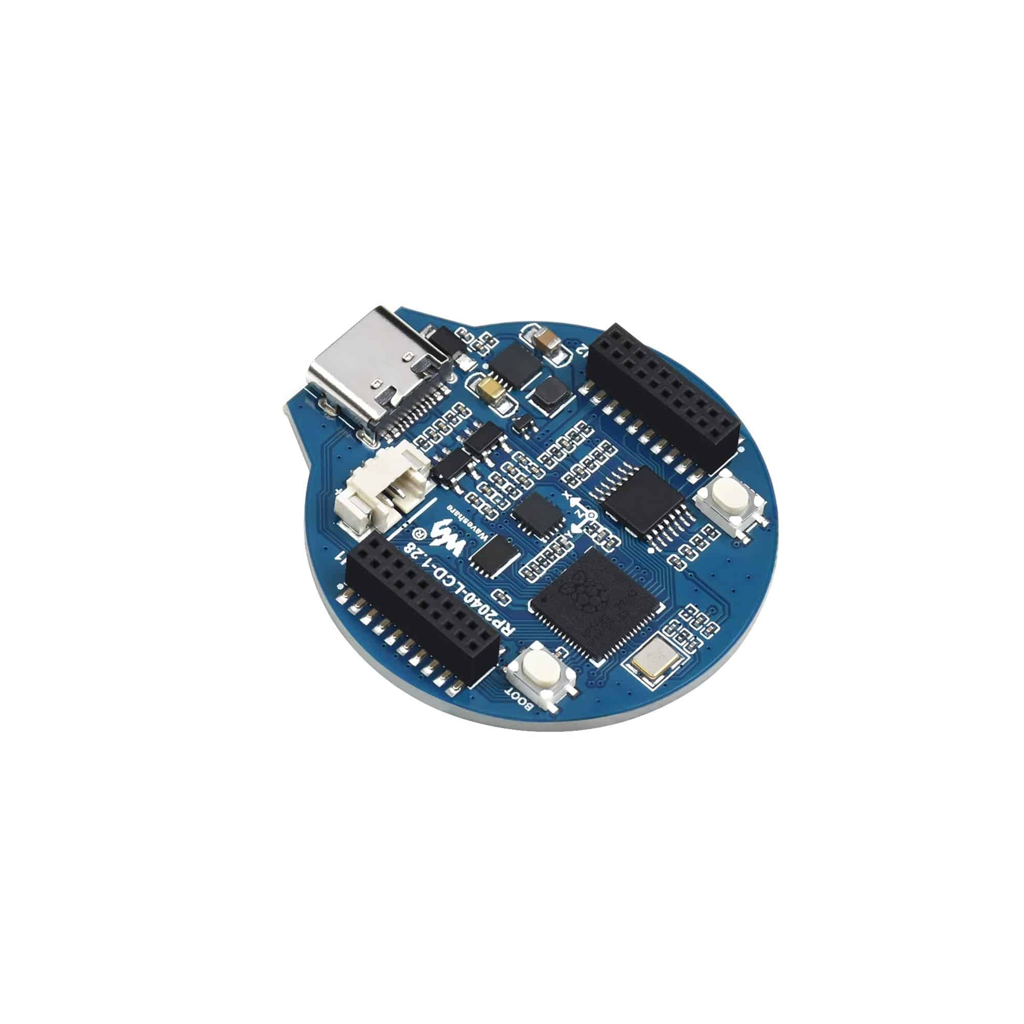 Waveshare RP2040 MCU Board With 1.28inch Round LCD – REES52