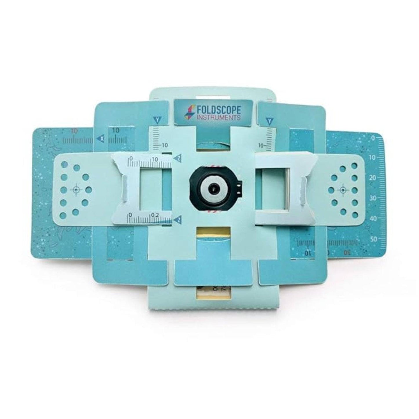 DIY Foldscope Basic Kit, Portable Paper Microscope