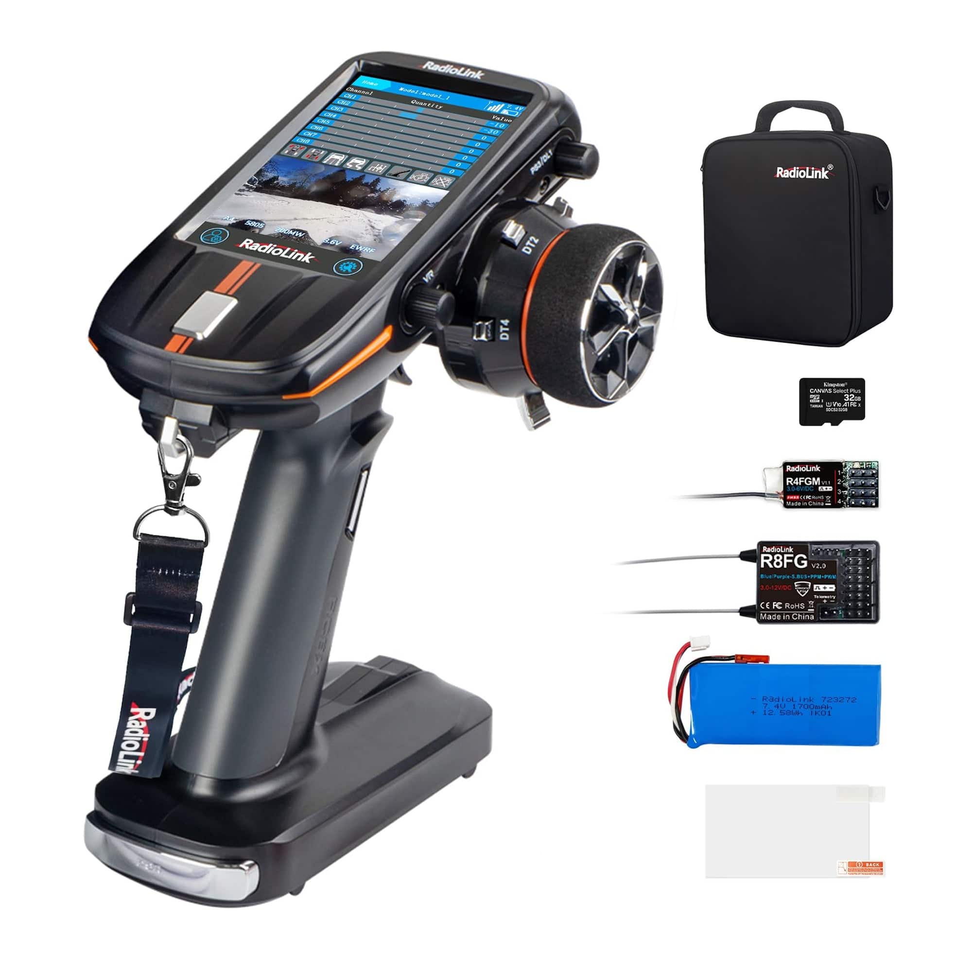 Radiolink RC8X RC Transmitter 8 CH 2.4G RC Transmitter – REES52