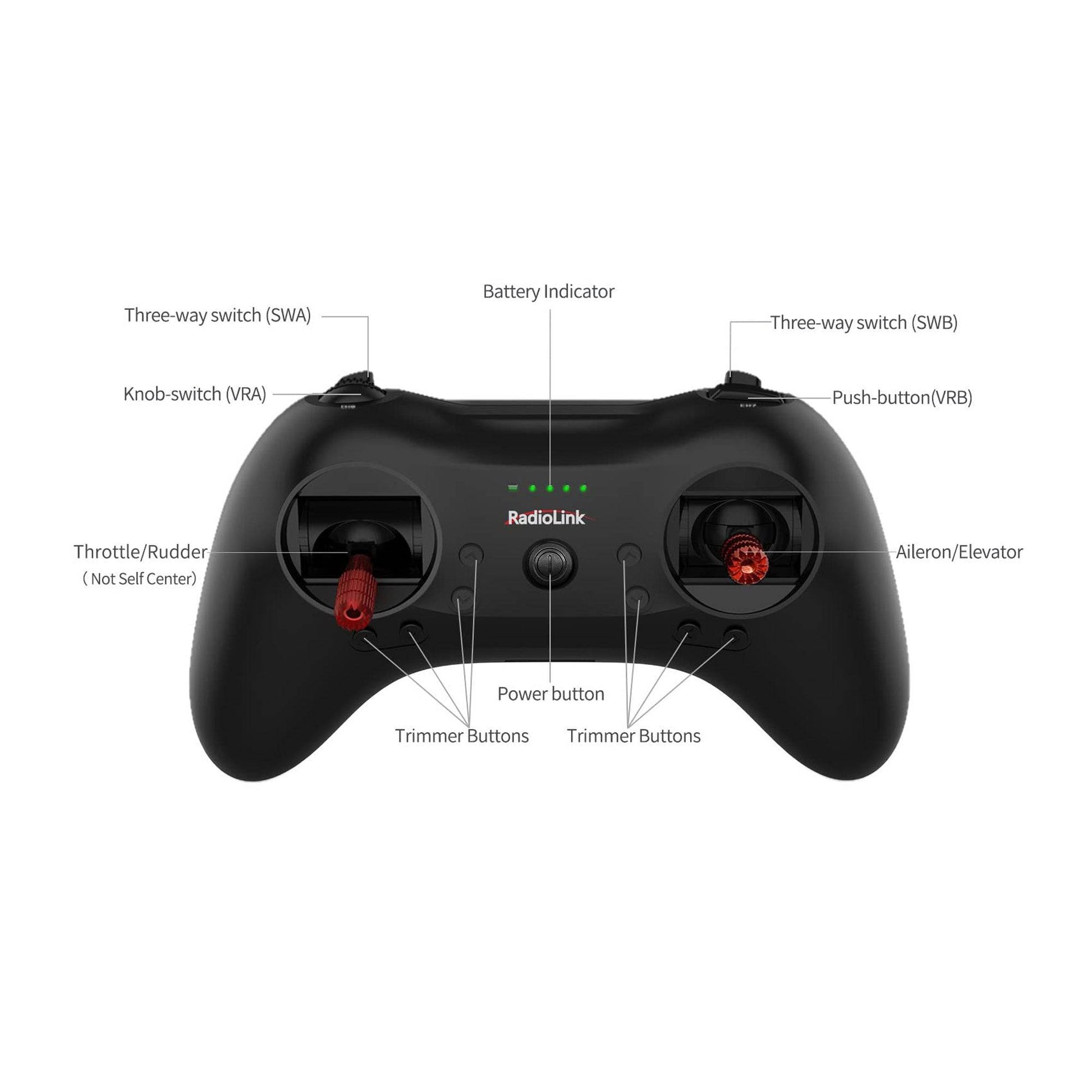 Radiolink T8S BT Remote 8 channels with R8EF Receiver