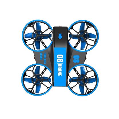 RH-821 08 Mini Quadcopter Drone Lighting UFO Drone - Blue