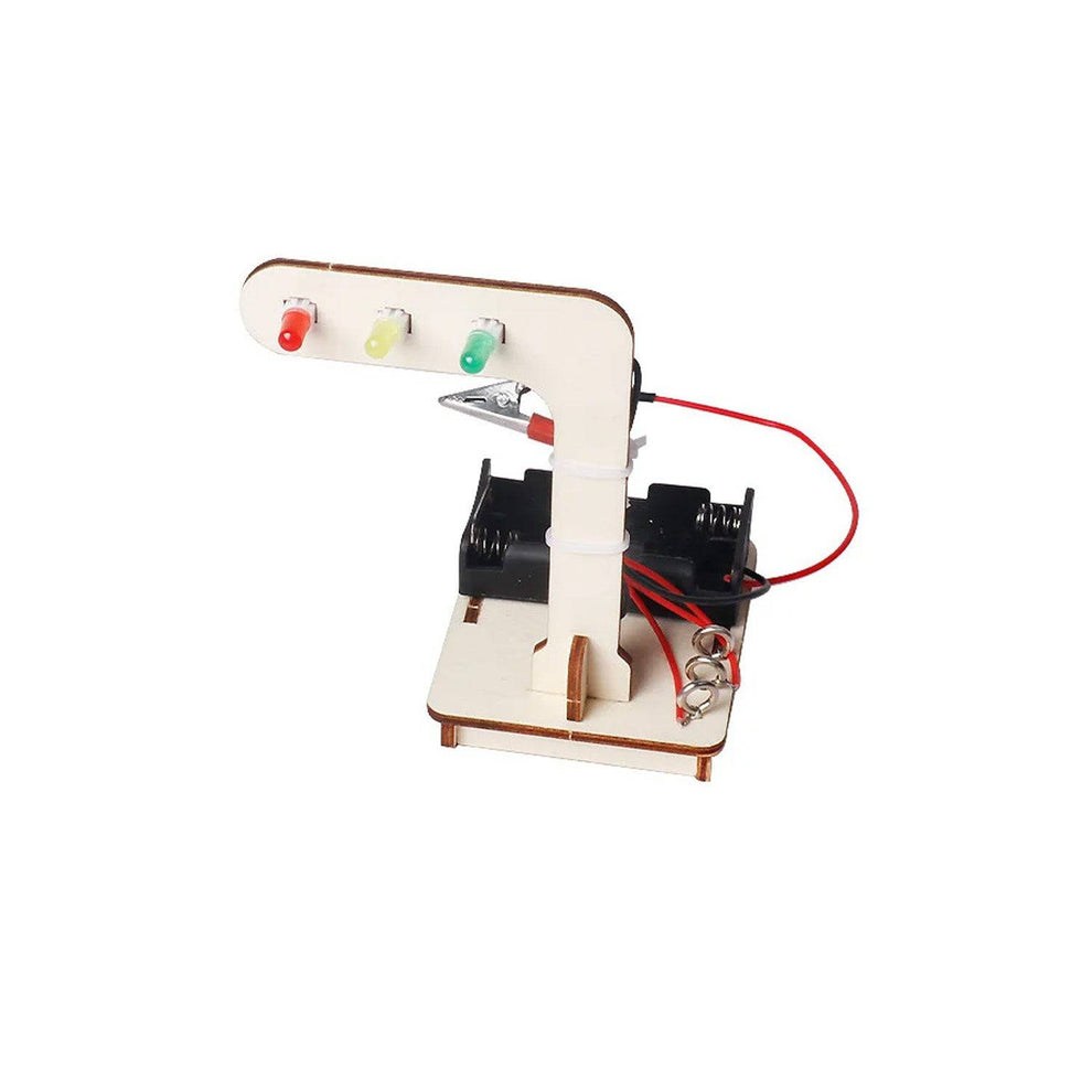 DIY Traffic Light STEM Kit Assembly Educational Smart – REES52