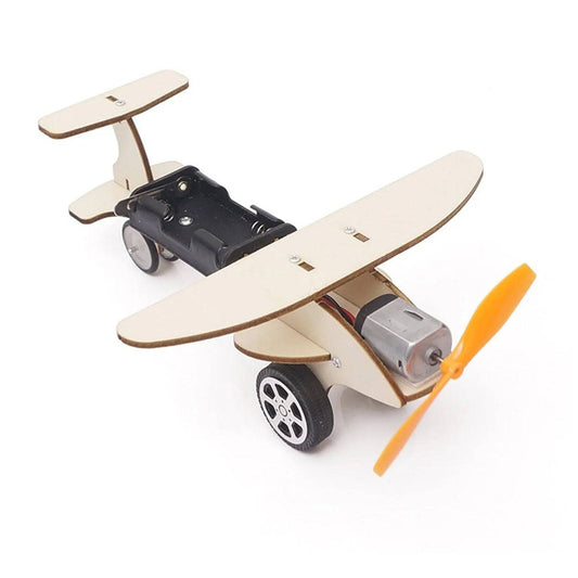 DIY Plane STEM Kit Wooden Plane Learning Toy Science Kit