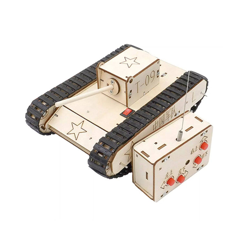 DIY Remote Controlled Tank STEM Kit Remote Control Tracking Tank Model ...