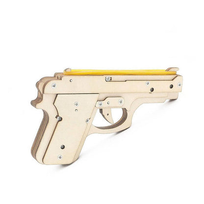 DIY Gun STEM Kit Rubber Band Gun Fun Toys Creative Gift