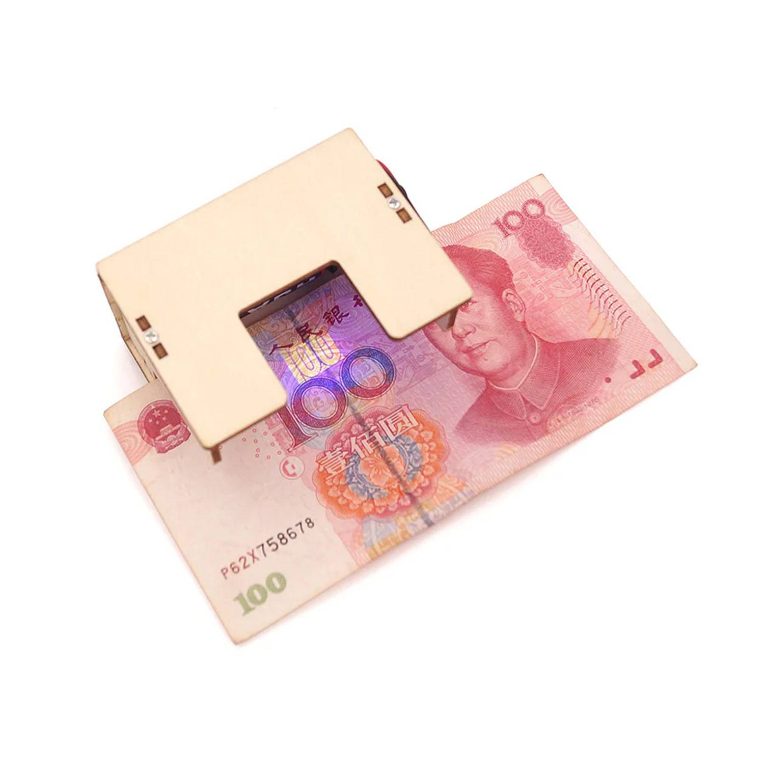 DIY Currency Detector STEM Kit Wooden Currency Detector