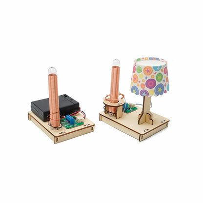 DIY Wireless Power Transmission STEM Kit Pack Wooden Puzzle