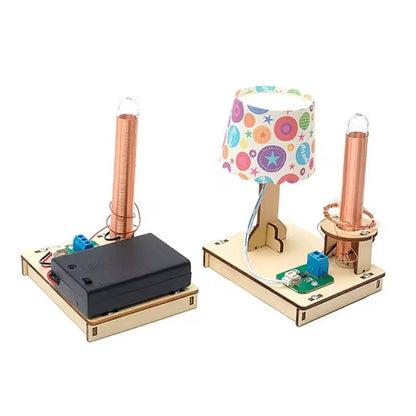 DIY Wireless Power Transmission STEM Kit Pack Wooden Puzzle