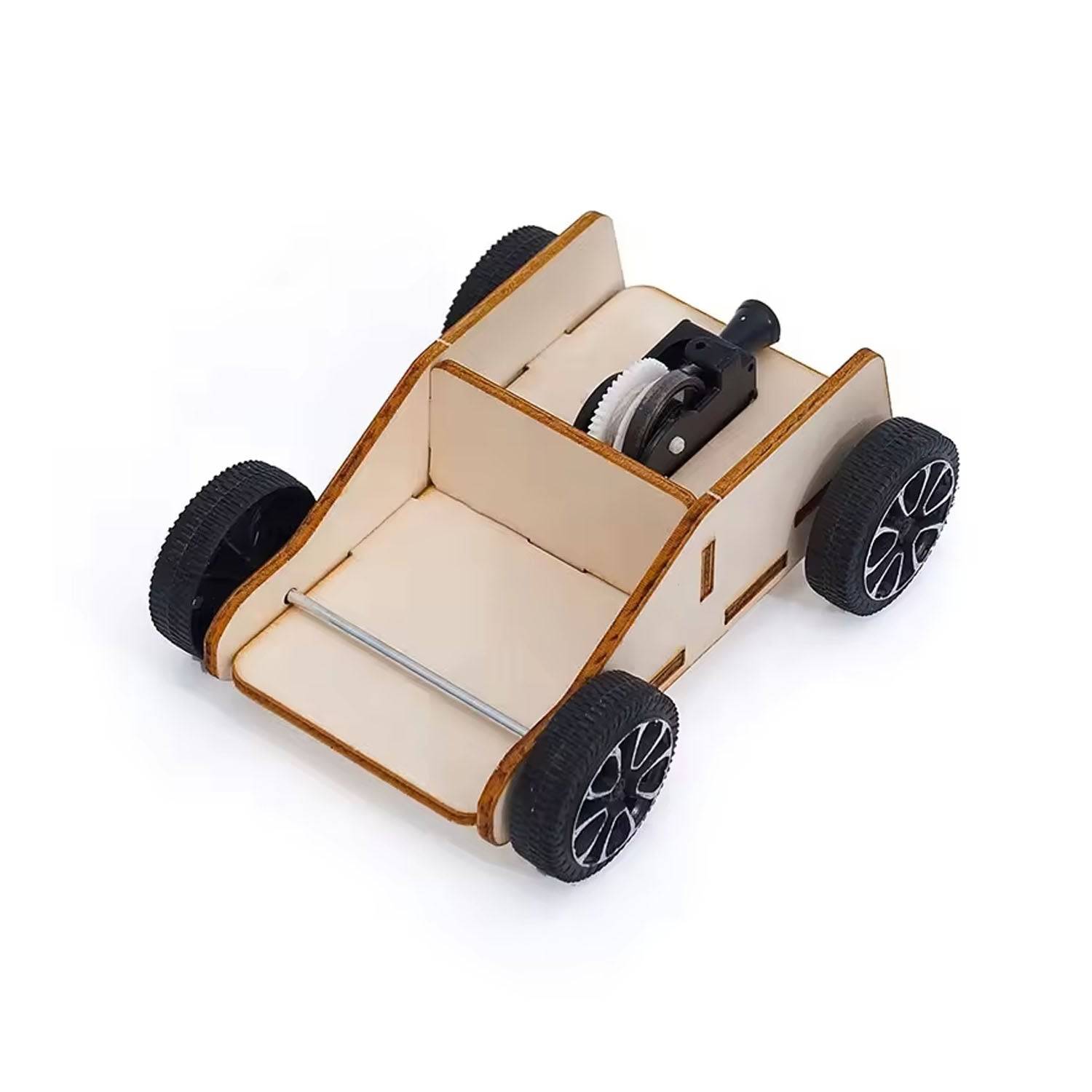 DIY Pull Line Car STEM Kit DIY Puzzle Pack STEM Toy