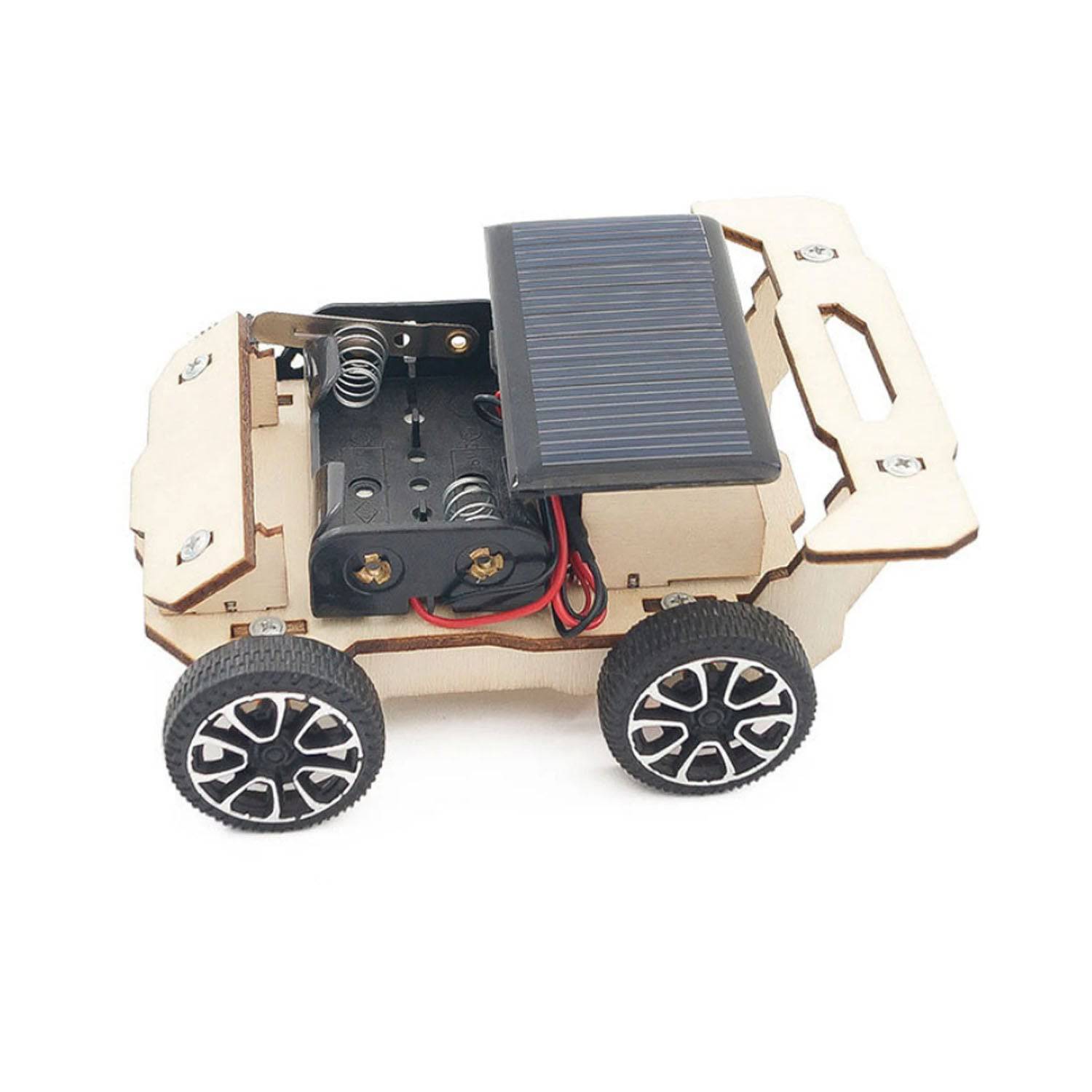 DIY Solar Power Car STEM Kit Children DIY Assembly