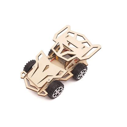 DIY 4 Wheel Car STEM Kit Wooden Puzzle Kids Puzzle Toy