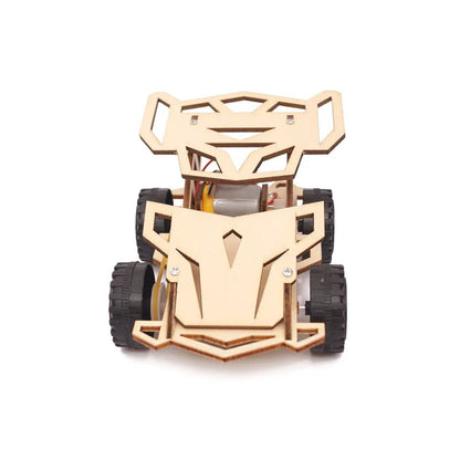 DIY 4 Wheel Car STEM Kit Wooden Puzzle Kids Puzzle Toy