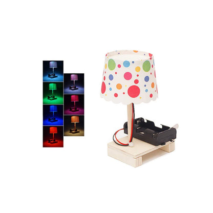 Colorful Desk Lamp STEM Kit Mini Electronic Colorful Lamp