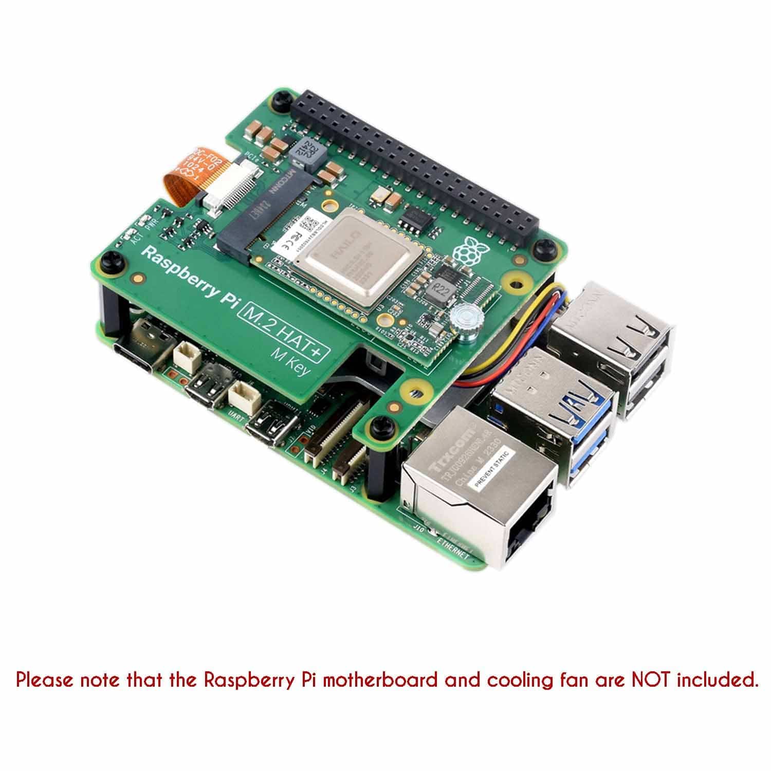 Official Raspberry Pi AI Kit Integrates With M.2 HAT+