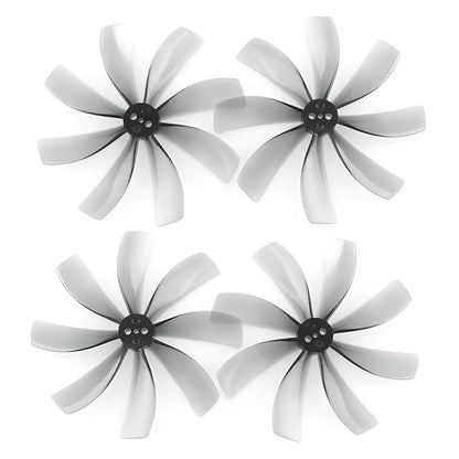 HQProp T63MMX8 Propellers Light Grey Polycarbonate Propeller Precision Crafted Polycarbonate Blades For Reliable and Powerful Flight - 2CW & 2CCW - RS6532