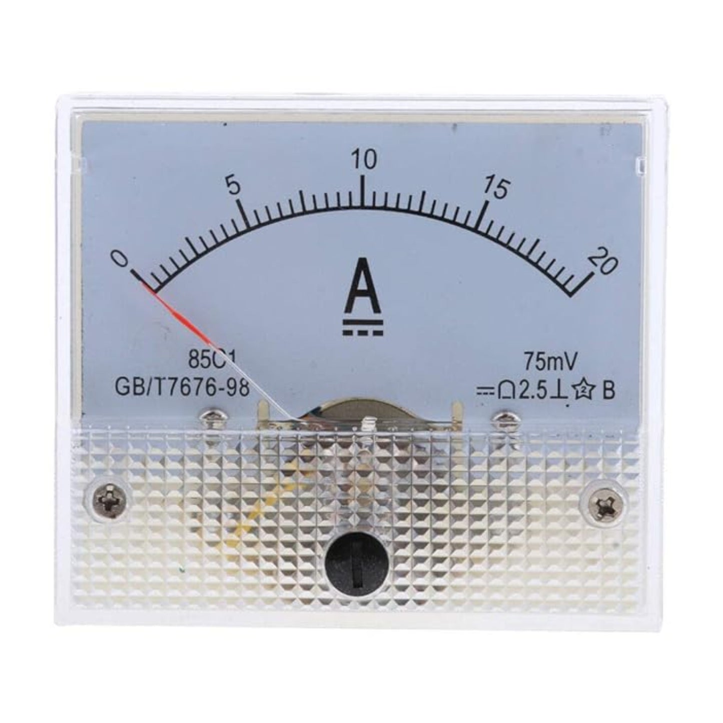 85C1-A DC Pointer Ammeter 0-20A Analog Ammeter DC 0-20A Precise DC Current Measurement with 85C1-A Ammeter - RS6640