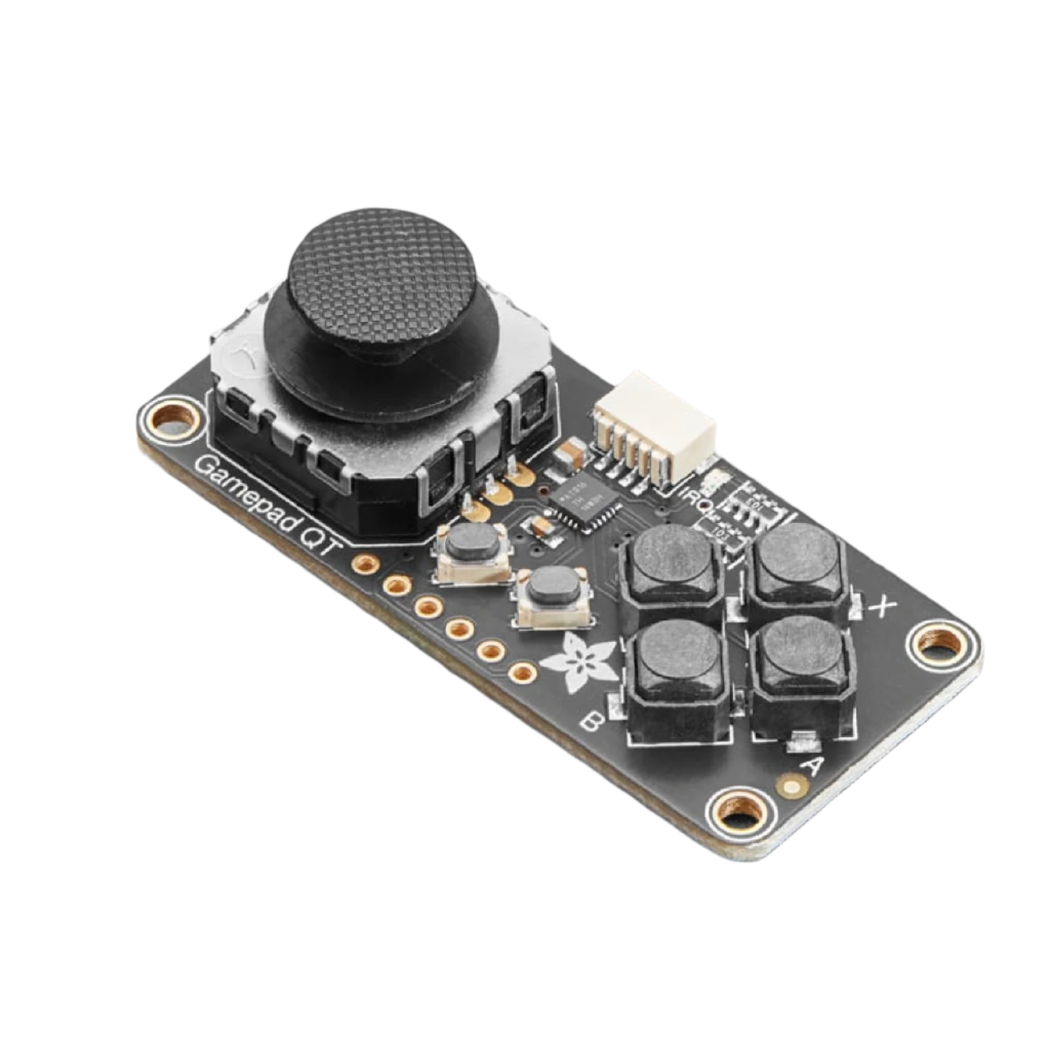 Adafruit Mini Manette De Jeu I2C Avec Seesaw STEMMA QT/Qwiic - Joystick Et Boutons Pour Projets STEM