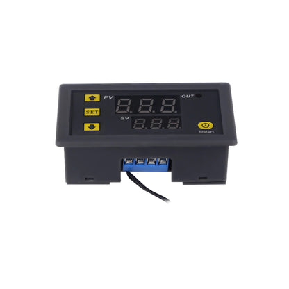 W3230 Microcomputer Thermostat Switch AC 110V to 220V LED Digital Temperature Controller Thermostat - Heating Cooling Control Switch Instrument NTC Sensor - RS6856