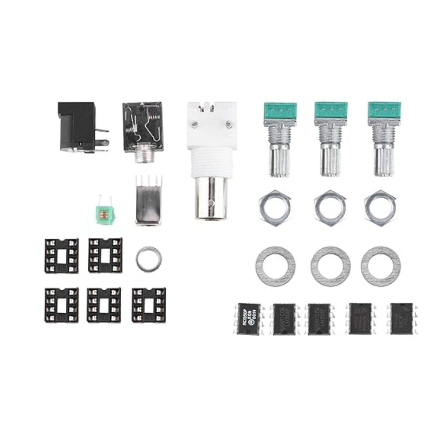 Aviation Band Receiver DIY Kit High Sensitivity 118-136MHz Air Band Receiver Kit DIY Aviation Receiver With Exceptional Clarity and Sensitivity Perfect For Air Traffic Control Monitoring - RS6888