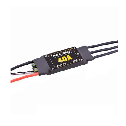 40A 2-6S Brushless ESC Electronic Speed Controller With High-Performance 40A ESC 2-6S LiPo Batteries and Powerful 40A ESC Wide Voltage Compatibility  For RC FPV Quadcopter Aircraft Parts - RS6889