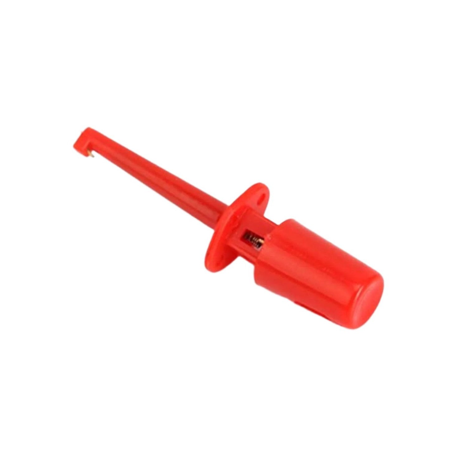 43mm Test Hook Clip Precision Single-Point Test Probe With Secure Grip For Reliable Circuit Analysis And Troubleshooting - Red - RS6919