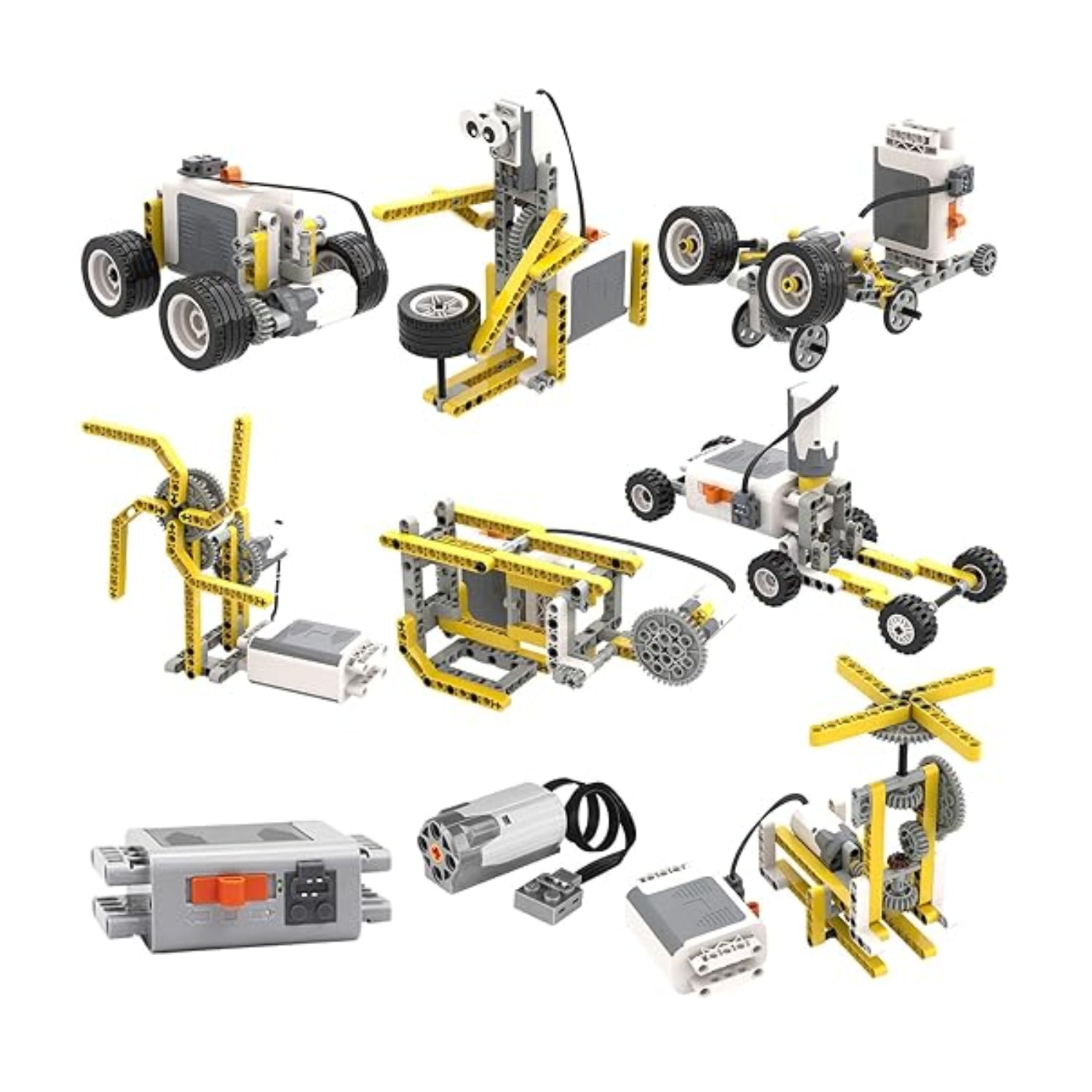 58-in-1 Technic Building Blocks Set Spark Creativity – REES52