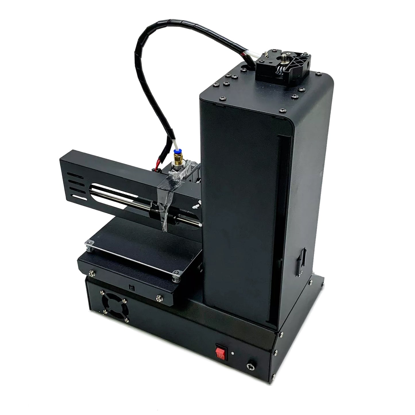 M200 FDM 3D Printer Mini 3D Printer 120x120x120mm PLA Filament 3D Printer - Fully Assembled 3D Printers For Kids and Beginners, Free Sample PLA Filament and MicroSD Card Preloaded With Printable 3D Models - RS7094