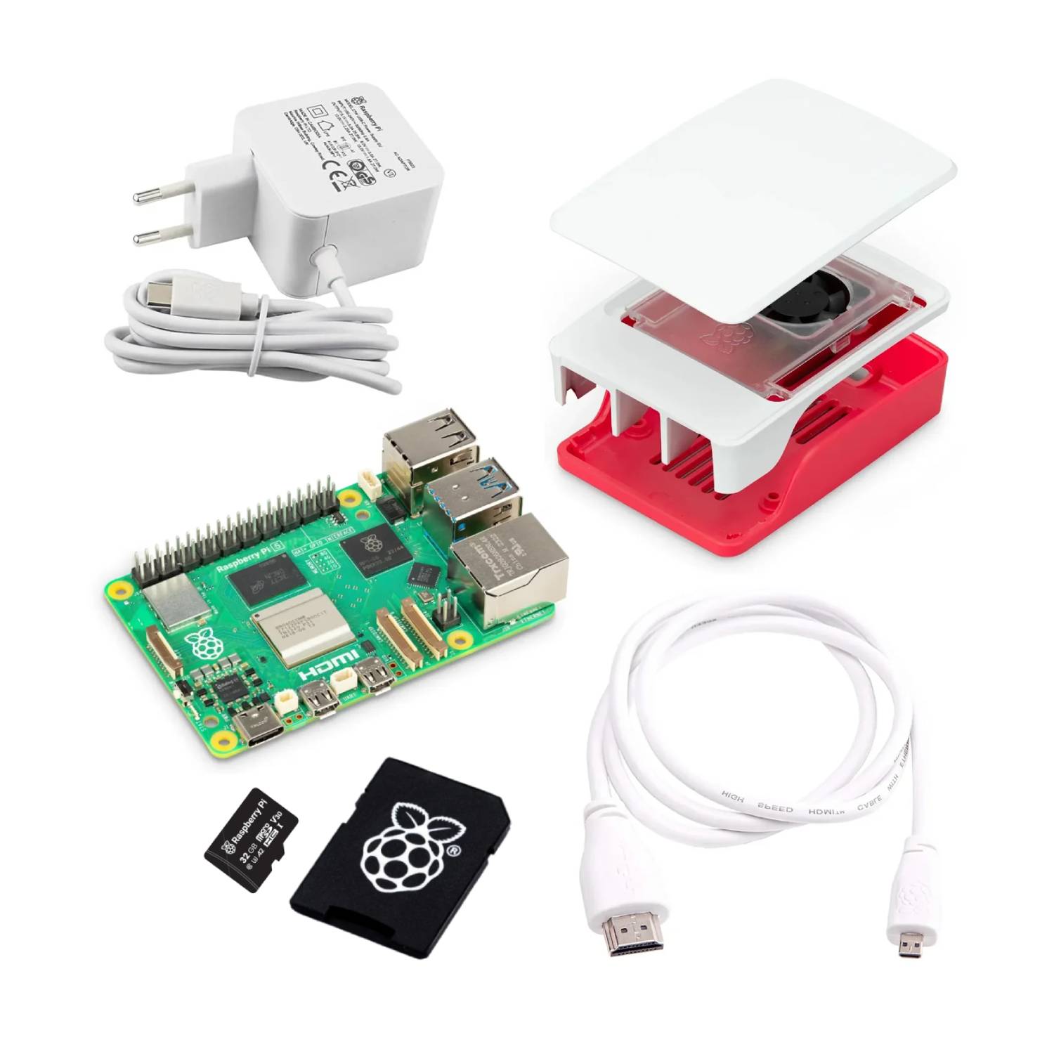 Makerbright Raspberry Pi 5 Raspberry Pi 5 Model B Starter Kit: Coding with the Raspberry Pi 5 – REES52