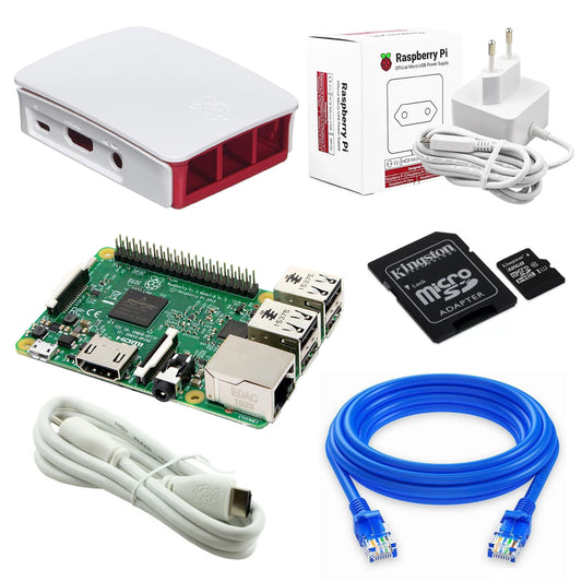 Raspberry Pi 3 Model B Starter Kit: Unleash Your Creativity Raspberry Pi 3B: Your All-in-One DIY Computer - RS7214