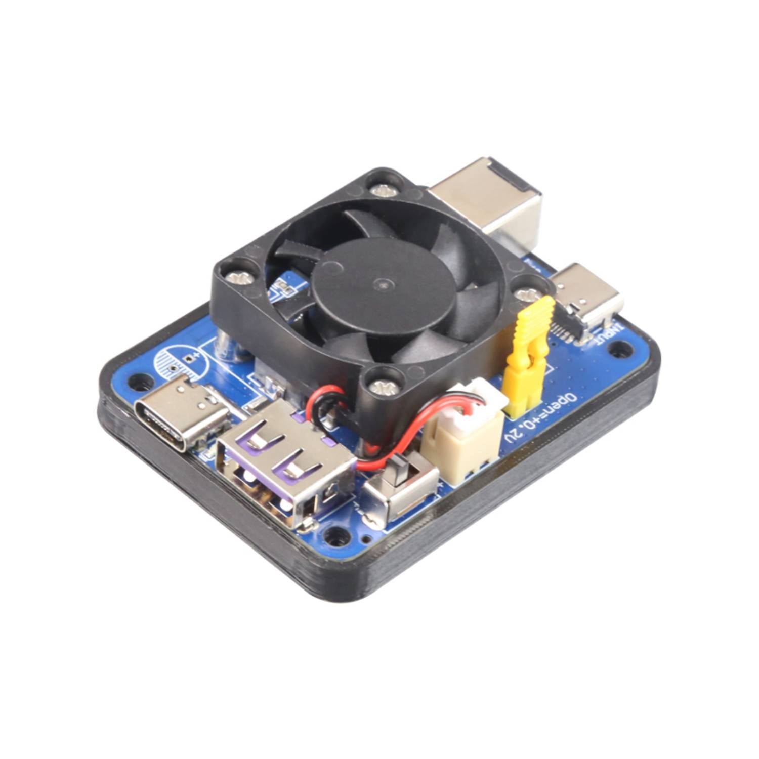 Raspberry Pi 5 PD Power Module 5V 5A 27W Trigger/Power Supply Module Pi 5 PD Power Supply Dual Input/Output - RS7337