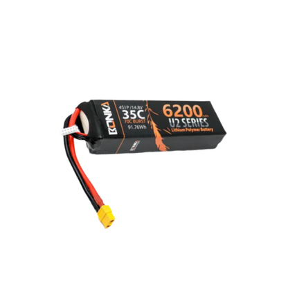 Bonka 4S 6200mAh 35C LiPo Pack