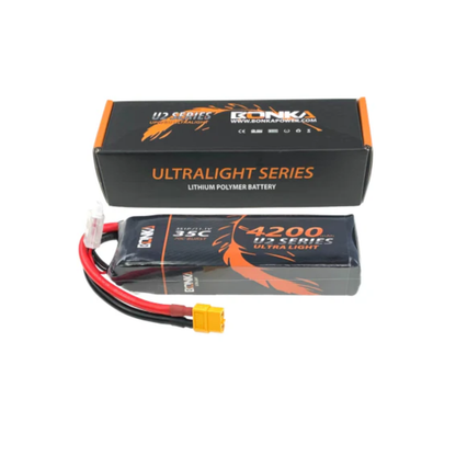 Bonka 11.1V 4200mAh 3S 35C LiPo Battery