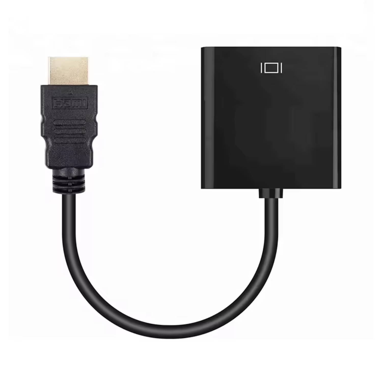 Male HDMI to Female VGA Converter HDMI to VGA Adapter HDMI to VGA Converter Adapter 1080P HDMI to VGA Connector for PC, Laptop, Raspberry Pi - RS9257