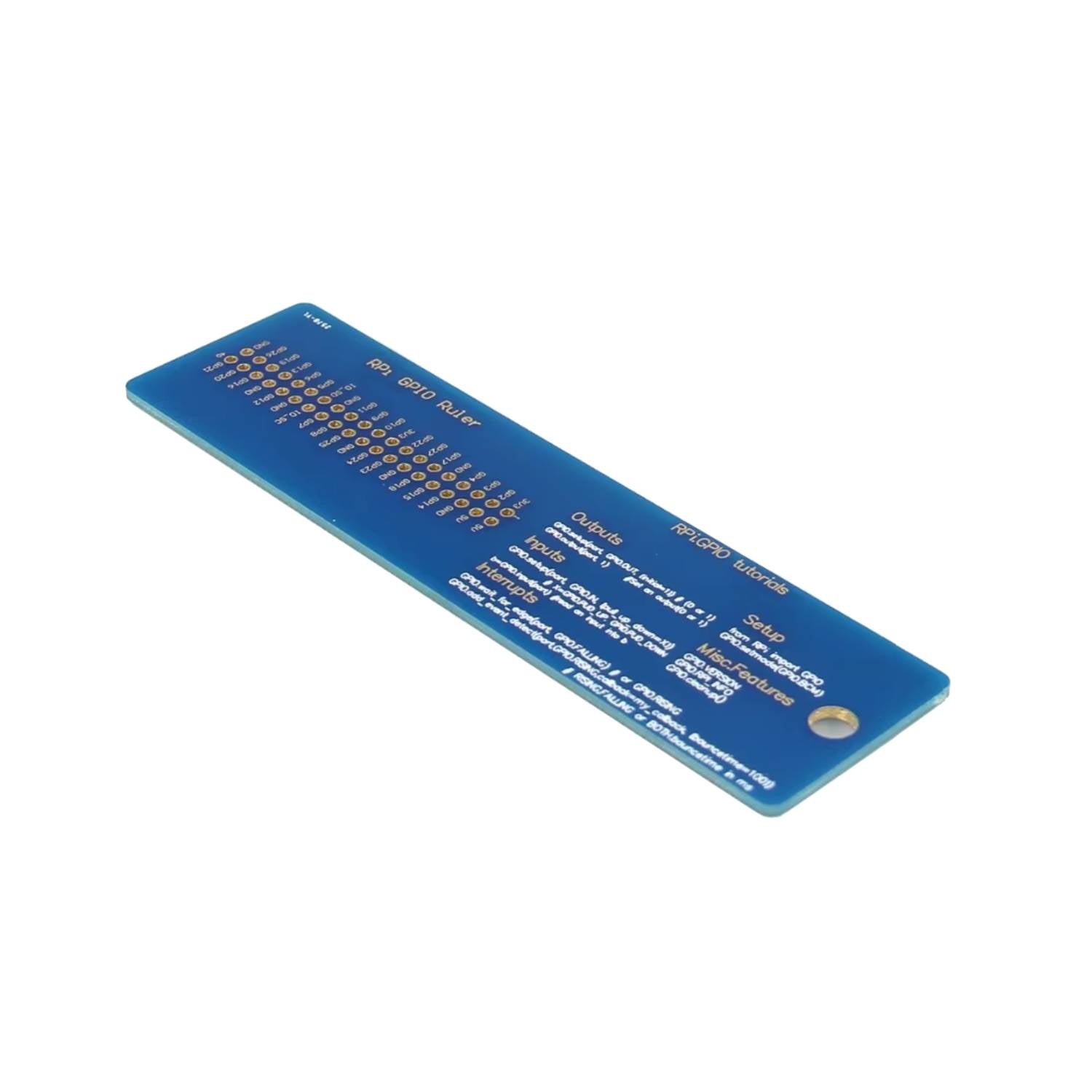 Raspberry Pi On A Ruler Raspberry Pi GPIO Ruler for Raspberry Pi 5, 4B+, Pi 3B, Pi 3B+ – REES52
