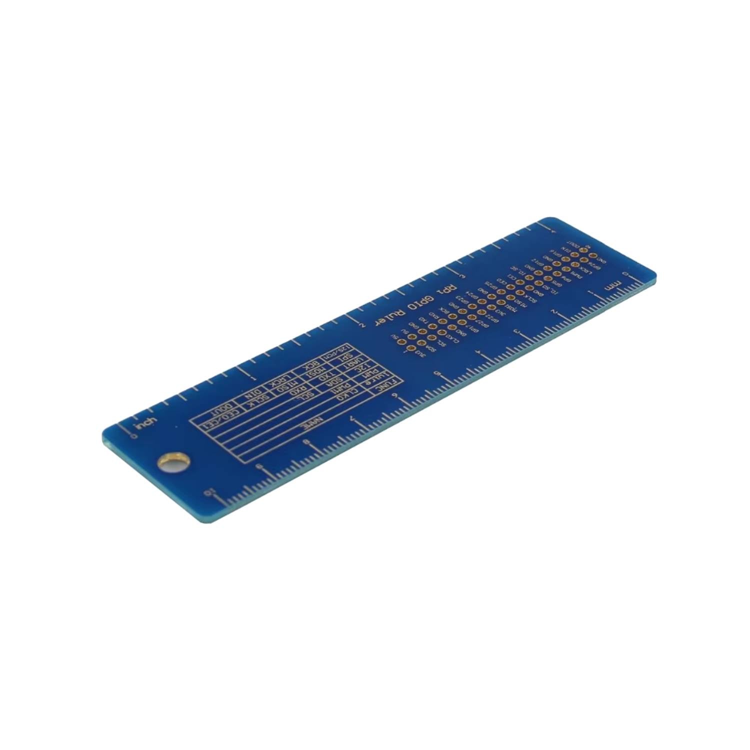 Raspberry Pi GPIO Ruler Pi GPIO Pin Reference Board GPIO Pinout Guide for Raspberry Pi 5, 4B+, Pi 3B, Pi 3B+, 2B - RS9276