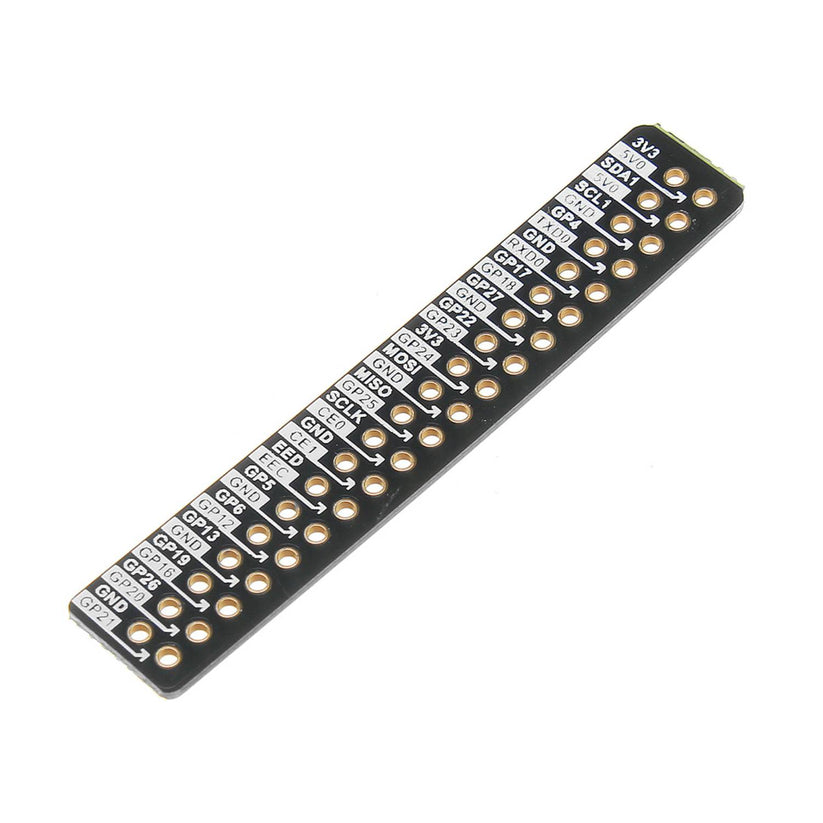 Raspberry Pi GPIO Reference Board for Raspberry Pi 4B+/ Pi 3B/ Pi 2B ...
