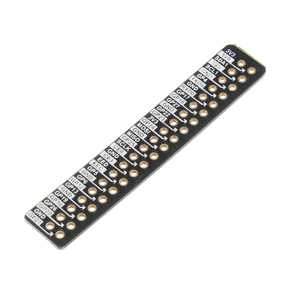 Raspberry Pi GPIO Reference Board for Raspberry Pi 4B+/ Pi 3B/ Pi 2B ...