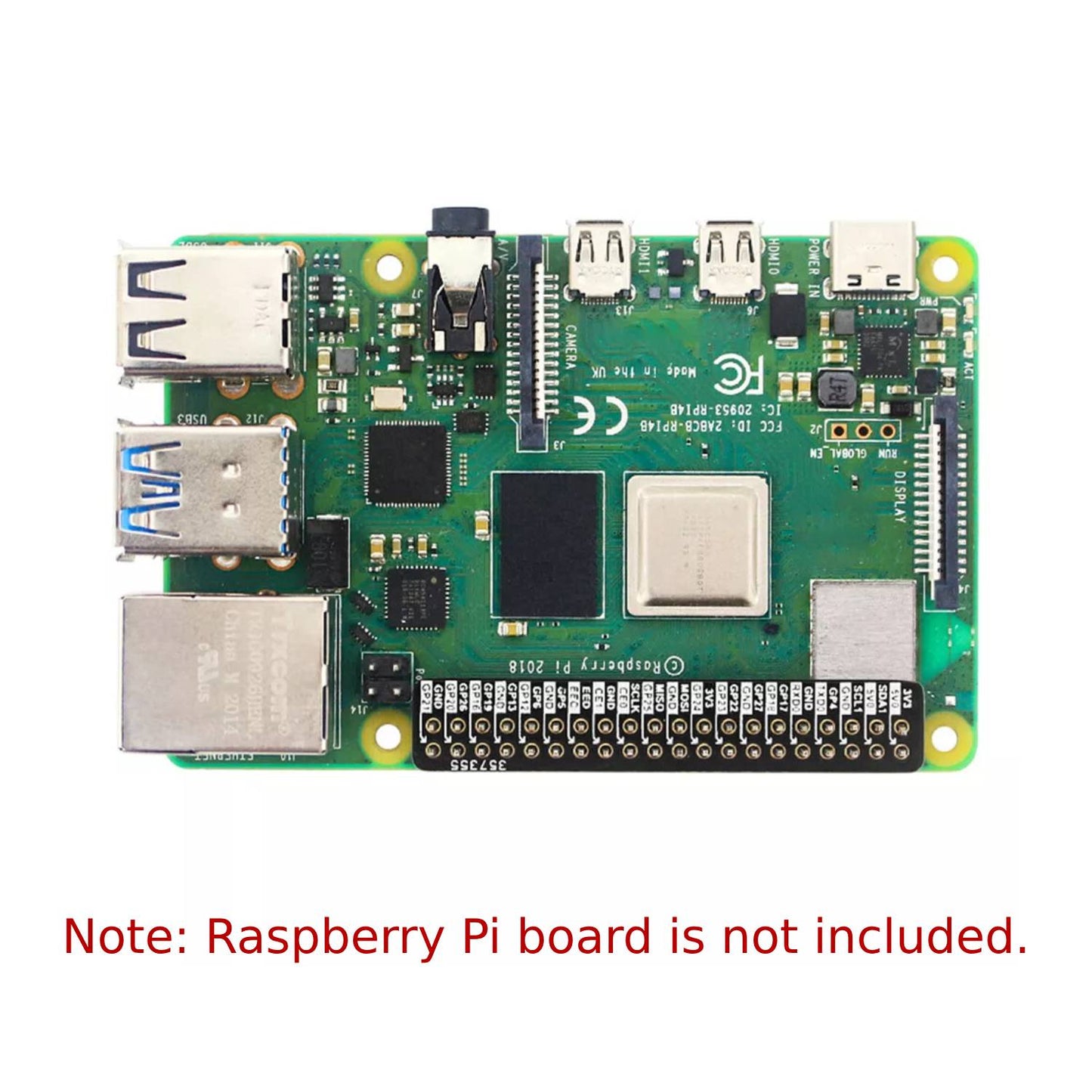 Raspberry Pi GPIO Reference Board Pi 3B+ GPIO Pinout Board GPIO Pin Identification Board Visual GPIO Guide for Raspberry Pi 4B+/ Pi 3B/ Pi 2B/ B+/ A+/ Zero - RS9277