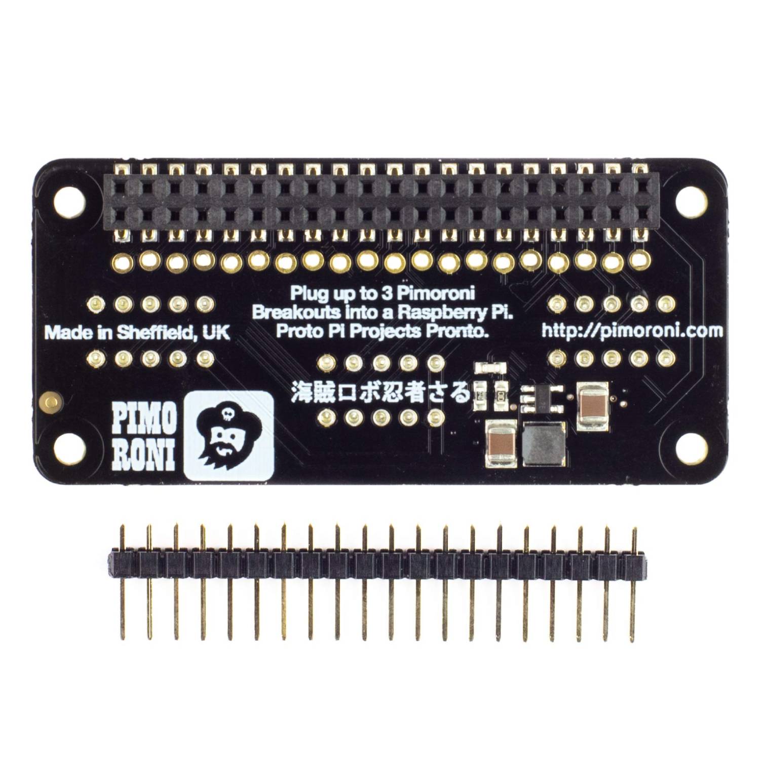 PIMORONI Breakout Garden Mini for Raspberry Pi I2C & SPI Prototyping I2C and SPI Expansion Shield for Raspberry Pi - RS9283