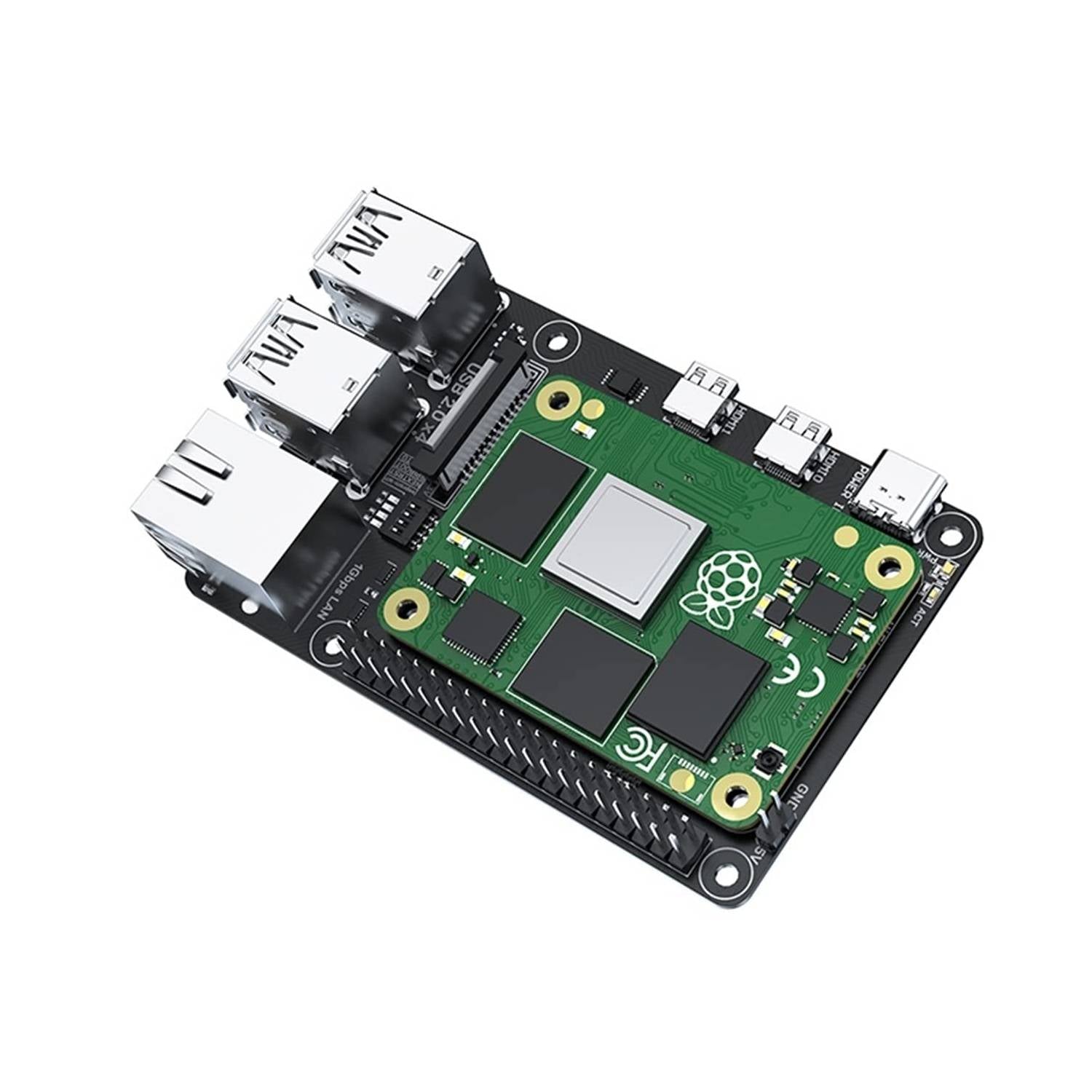 BIGTREETECH Pi4B CM4 Adapter BTT Pi4B Adapter Board CM4 to SKR Adapter Raspberry Pi CM4 to SKR Adapter for Klipper - RS9286