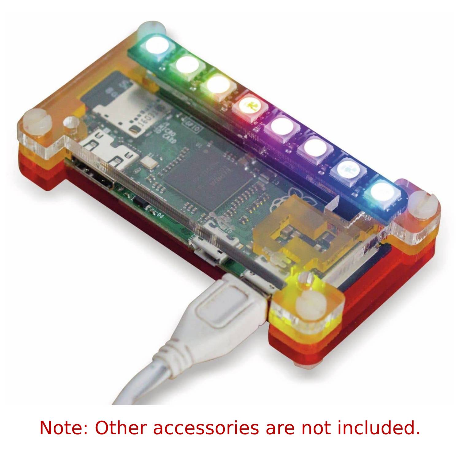 Raspberry Pi 8 RGB LED Shield Blinkt! 8-LED RGB Strip RGB LED Bar LED Strip Expansion for Raspberry Pi - RS9287