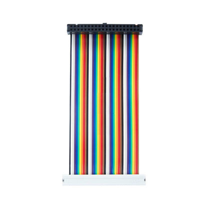 EDATEC Pi400 GPIO Extender 40-Pin GPIO Expander Pi400 GPIO Extension Cable Raspberry Pi 400 GPIO Cable - Rainbow - RS9289