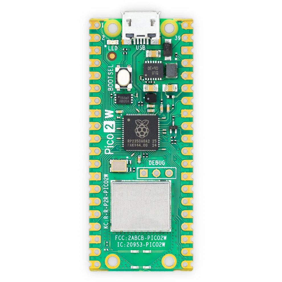 Raspberry Pi Pico 2 W – Wireless RP2350 Microcontroller Board – REES52