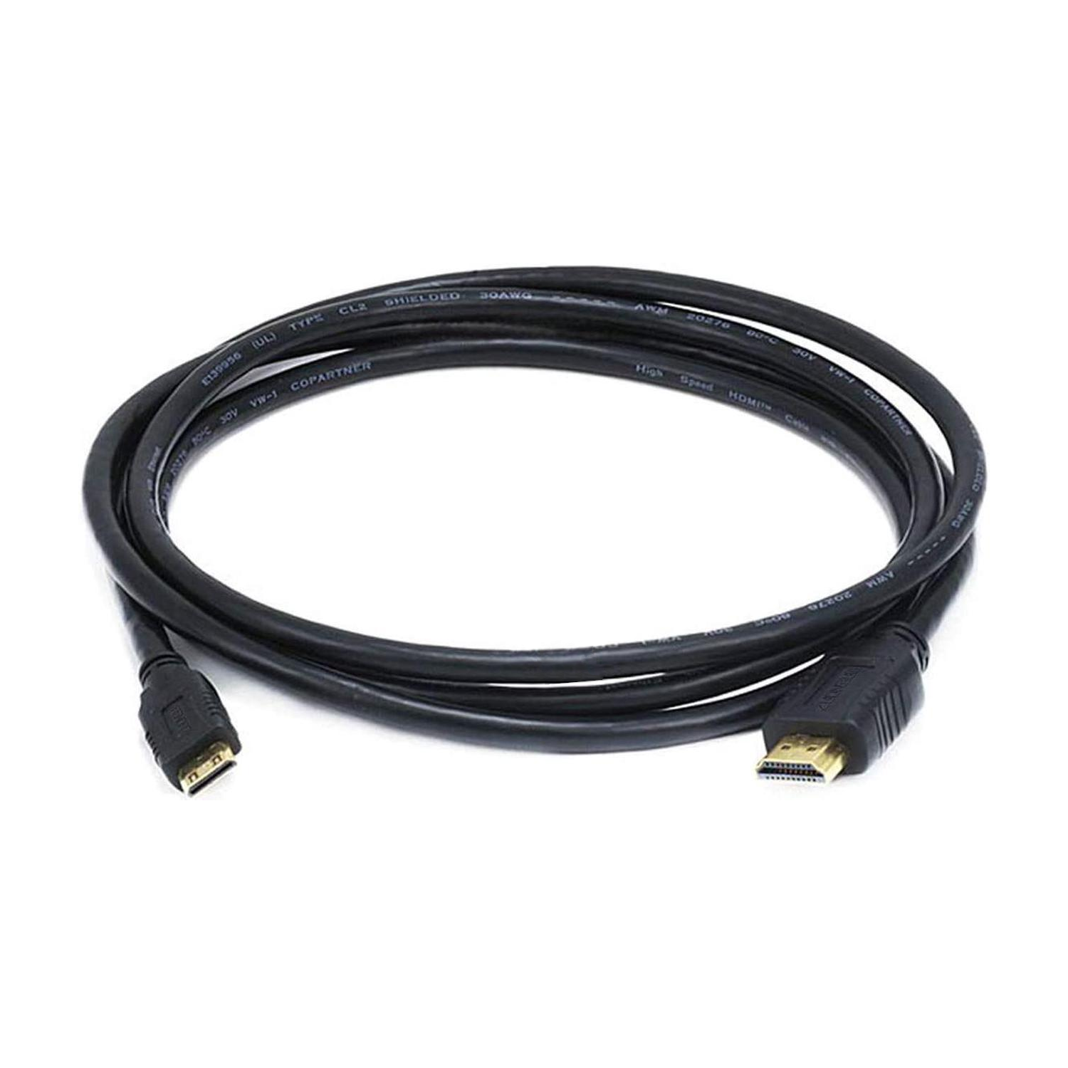 Mini HDMI to HDMI Cable 1.5 Meter HDMI Cable Standard HDMI to Mini HDMI Cable for Raspberry Pi / Desktop - RS9304