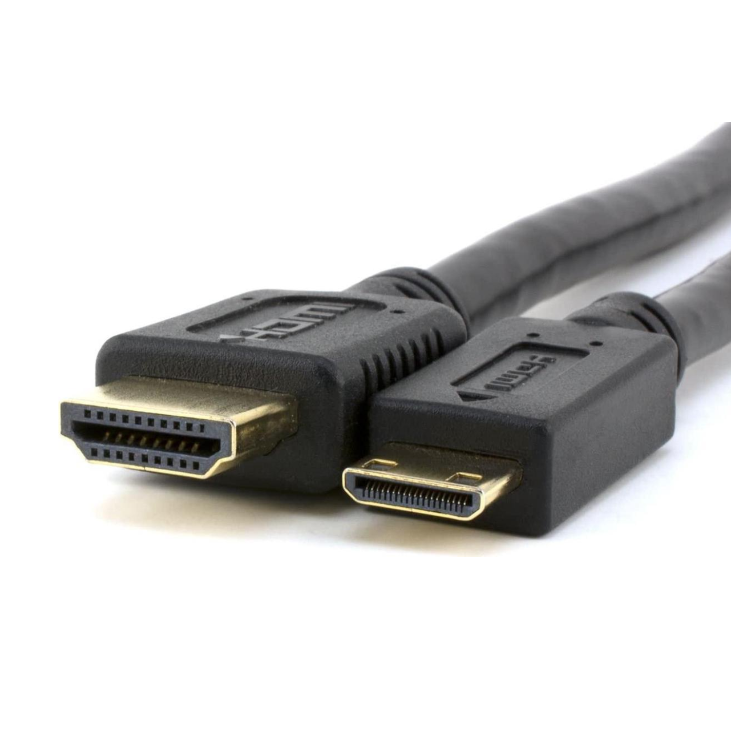 Mini HDMI to HDMI Cable 1.5 Meter HDMI Cable Standard HDMI to Mini HDMI Cable for Raspberry Pi / Desktop - RS9304