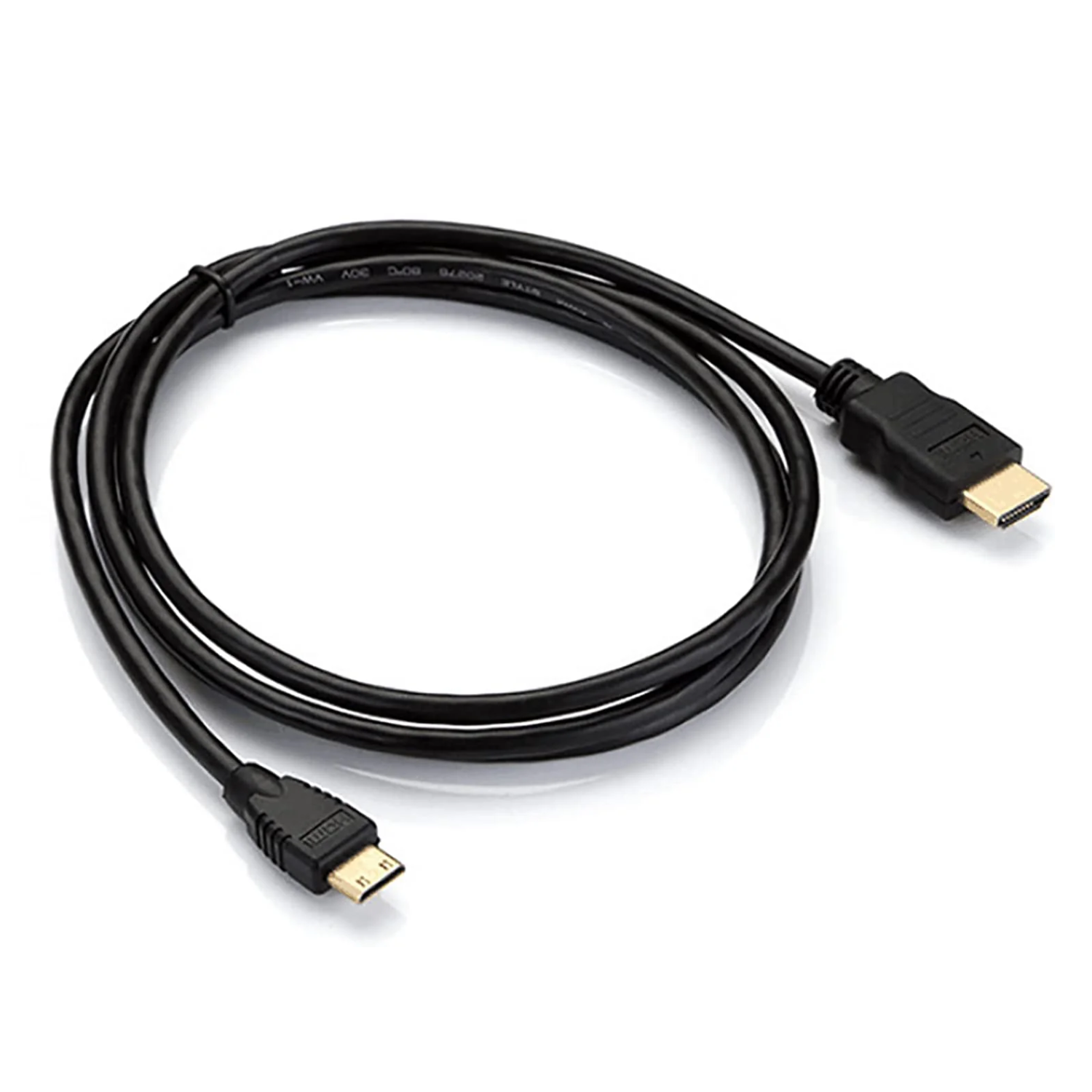 Mini HDMI to HDMI Cable 1.5 Meter HDMI Cable Standard HDMI to Mini HDMI Cable for Raspberry Pi / Desktop - RS9304