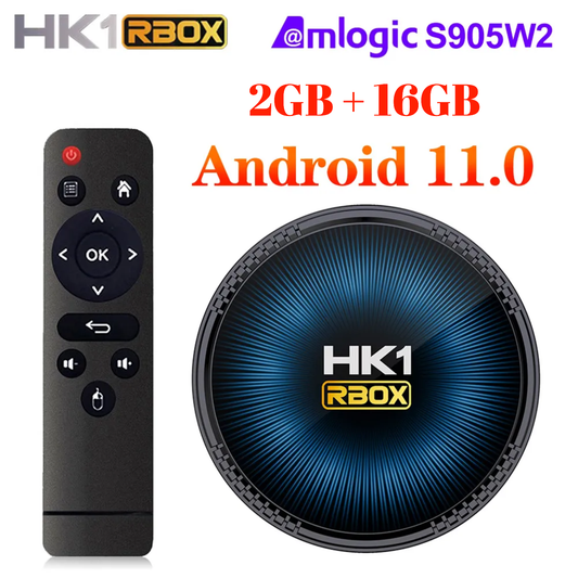 HK1 RBOX W2 Android 11 4K TV Box