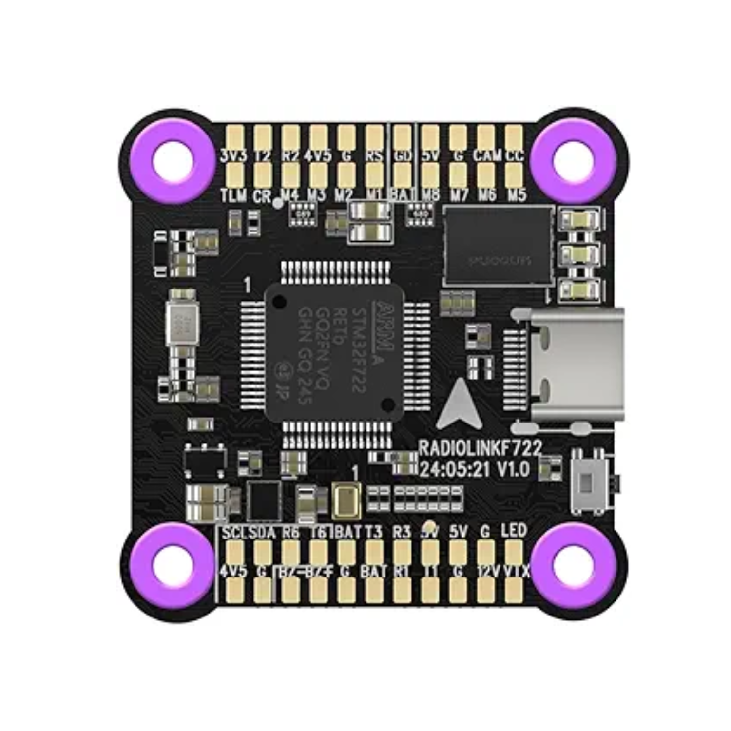 Flight Controller Processor Radiolink F722 MCU Flight Controller with STM32F722RET6 Processor – REES52