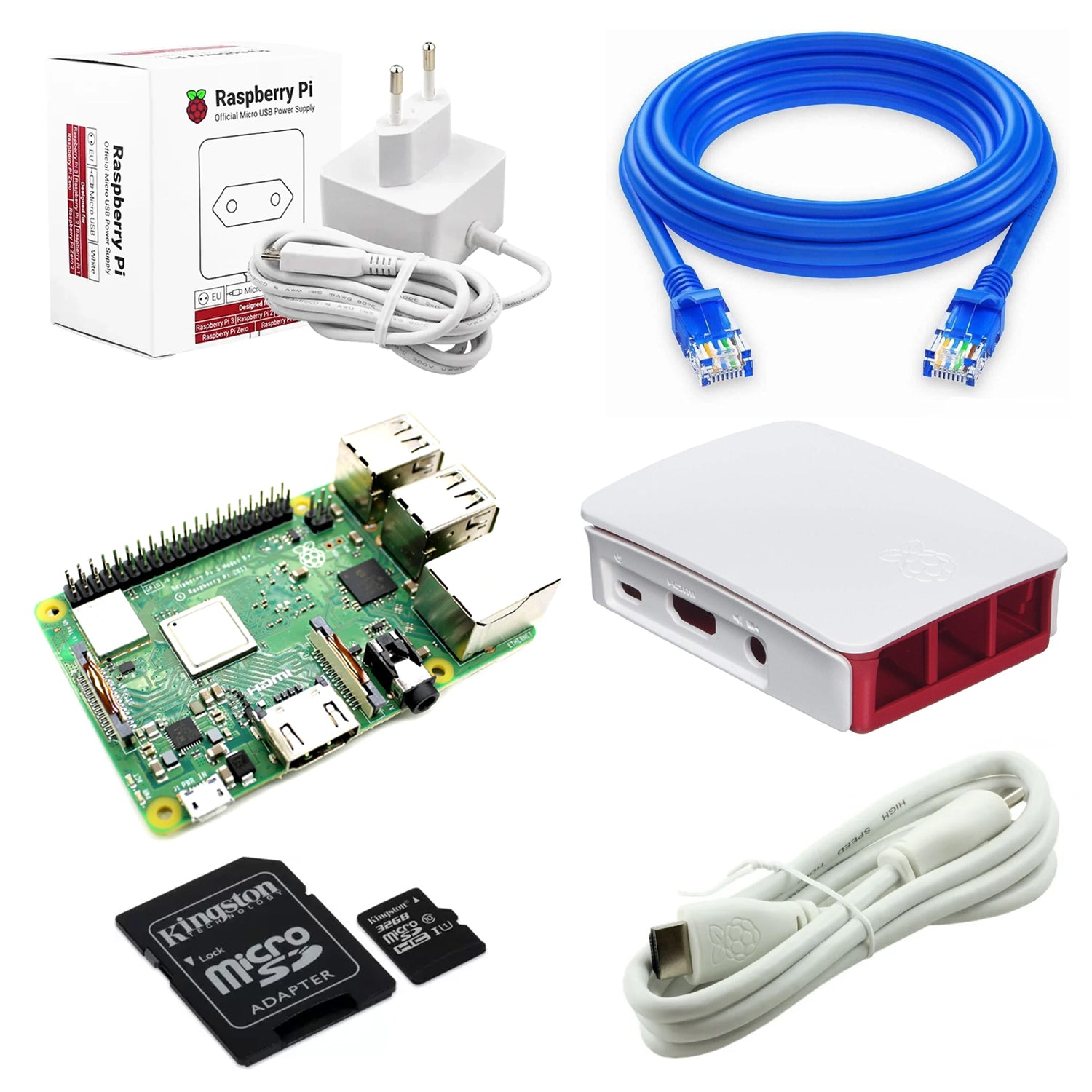 Raspberry Pi 3B+ Starter Kit: Your All-in-One DIY Computer Pi 3B+ Starter Pack Ideal For Coding, Programming And More - RS7213