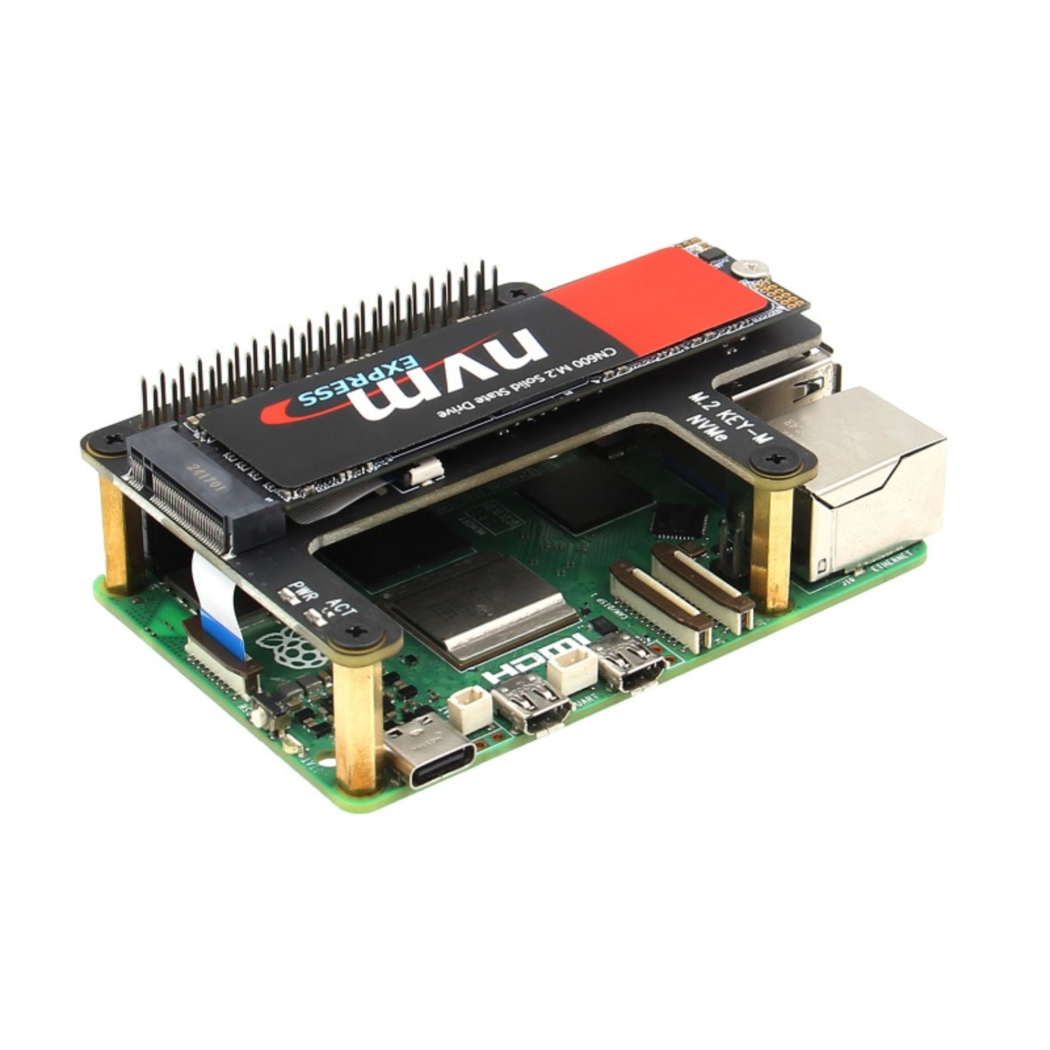 Raspberry Pi 5 NVMe HAT